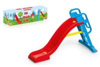 Zjeżdżalnia wodna 2w1 czerwono-niebieska. Wydawca: Dolu. SmakLiter.pl Opakowanie Zjeżdżalnia wodna 2w1 czerwono-niebieska