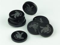 Opakowanie Znaczniki akrylowe czarne połysk - smok