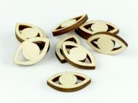 Opakowanie Znaczniki drewniane - oko