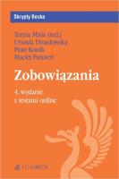 Zobowiązania z testami online. Autor: dr Urszula Drozdowska, dr hab. Piotr Konik, dr Maciej Pannert. SmakLiter.pl Okładka książki Zobowiązania z testami online