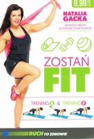 Zostań fit. Trening E & trening F. Autor: Natalia Gacka. SmakLiter.pl Okładka książki Zostań fit. Trening E & trening F