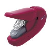 Zszywacz Staple-Free SL106-AB 5K wiśniowy PLUS. Wydawca: Plus. SmakLiter.pl Opakowanie Zszywacz Staple-Free SL106-AB 5K wiśniowy PLUS