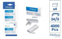 Opakowanie Zszywki 24/6 1000szt x 4