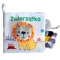 Okładka książki Zwierzątka. Książeczka sensoryczna