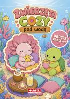 Okładka książki Zwierzęta cozy pod wodą z naklejkami