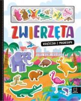 Zwierzęta. Książeczka z magnesami. Autor: Podgórska Anna. SmakLiter.pl Okładka książki Zwierzęta. Książeczka z magnesami