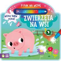 Okładka książki Zwierzęta na wsi. Pisak na wodę