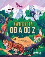 Zwierzęta od A do Z. Autor: Jules Howard. SmakLiter.pl Okładka książki Zwierzęta od A do Z