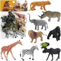 Opakowanie Zwierzęta zoo dzikie 8szt