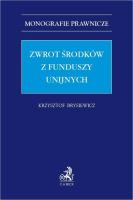 Okładka książki Zwrot środków z funduszy unijnych