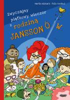Zwyczajny piątkowy wieczór z rodziną Janssonów. Autor: Martin Widmark, Pelle Forshed. SmakLiter.pl Okładka książki Zwyczajny piątkowy wieczór z rodziną Janssonów