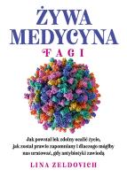 Żywa medycyna. Fagi. Autor: Zeldovich Lina. SmakLiter.pl Okładka książki Żywa medycyna. Fagi